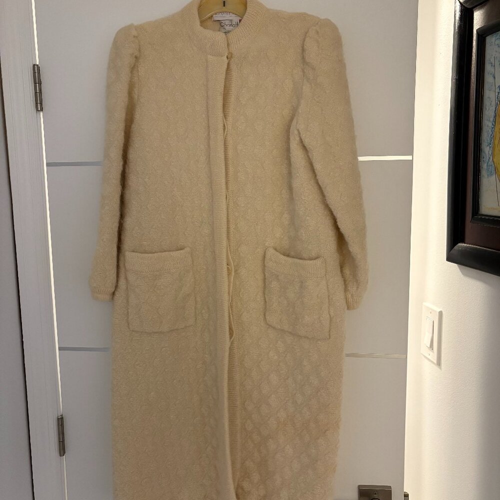 Chalrotte Mohair Coat/Scarf